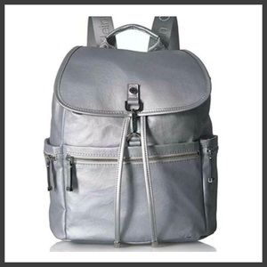 NWT Calvin Klein Florence Silver Backpack